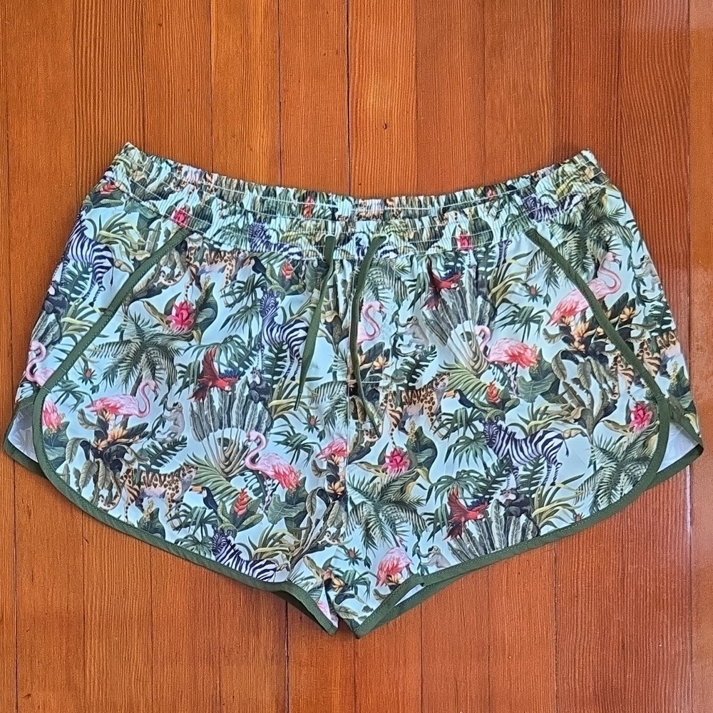 Tropical Print Women's Shorts